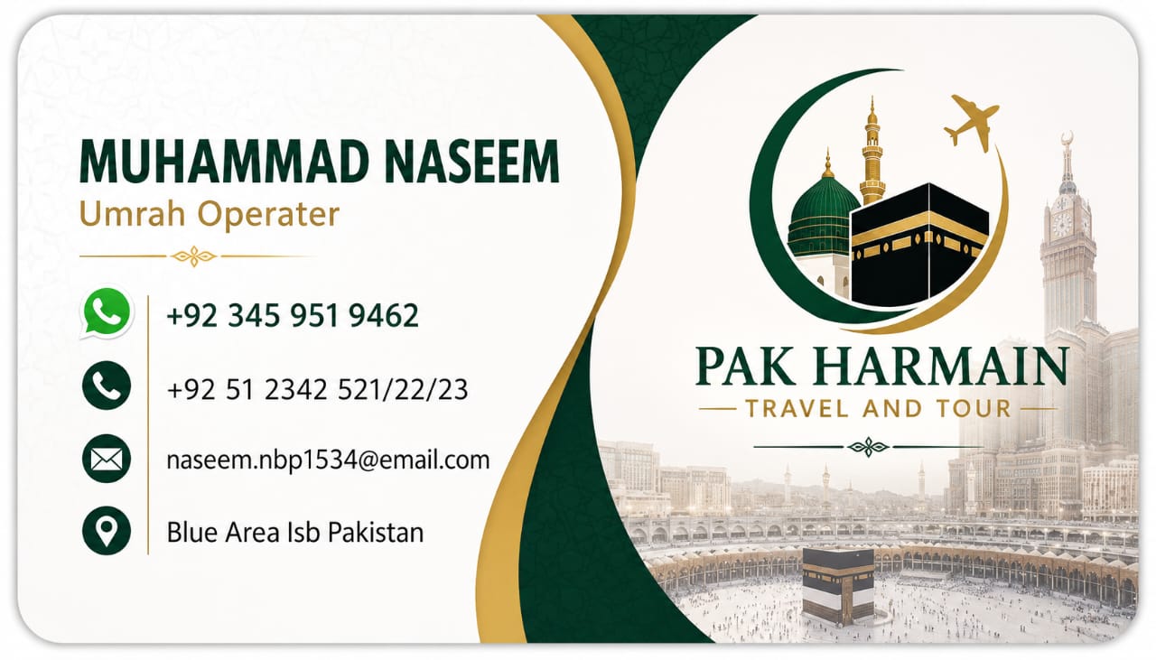 14 Days Umrah Package · Opt 06 — Makarim Al Hijra / Majd Al Fiddi